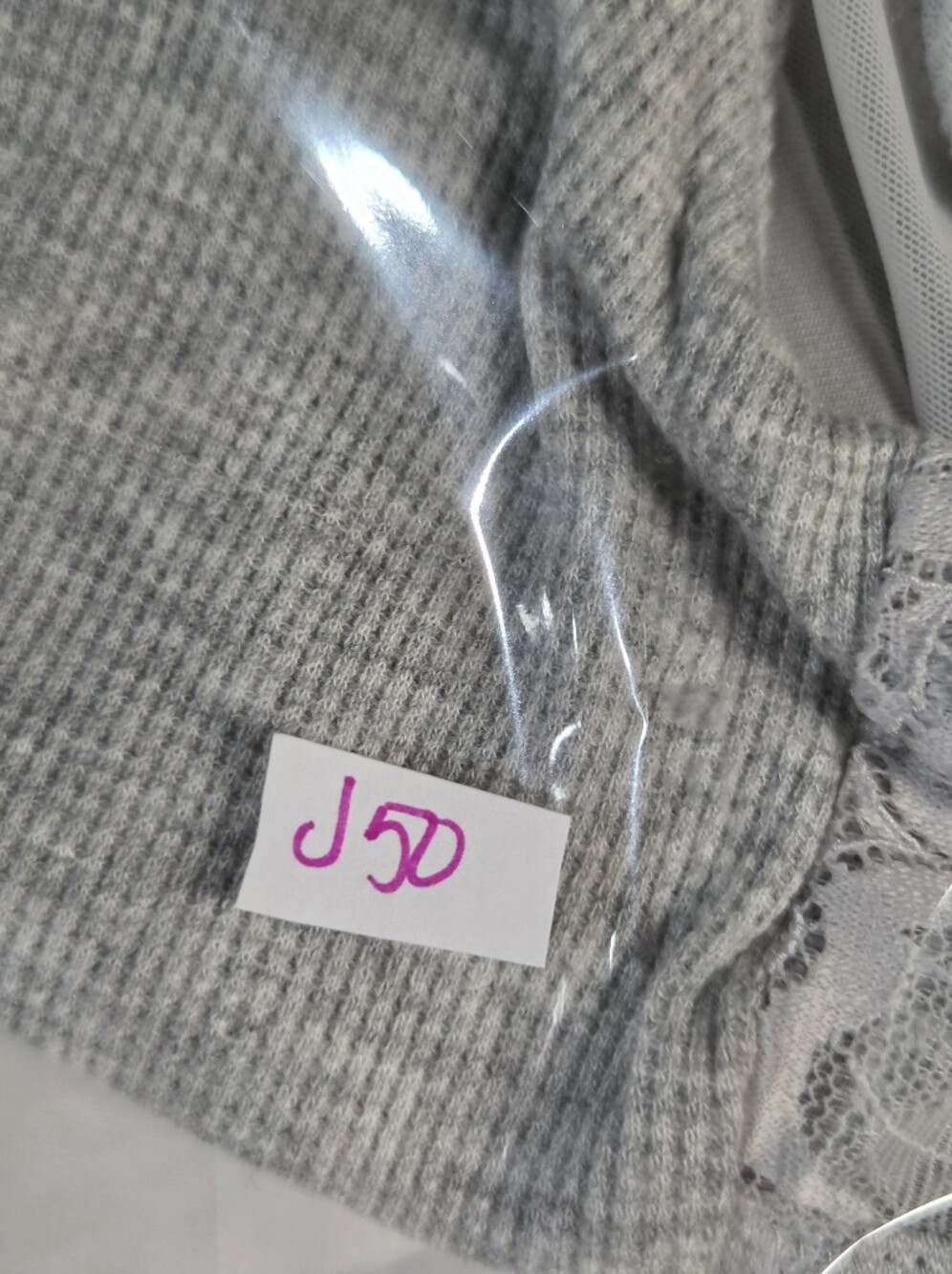 NWT aerie Gray Ribbed Cropped Tank - Picture 12 of 12
